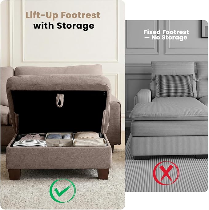 DOPEDIO L-Shaped Sectional Sofa - Image 4