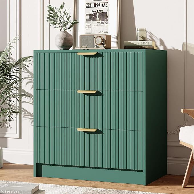 Garvee 3 Drawer Dresser for Bedroom by Garvee