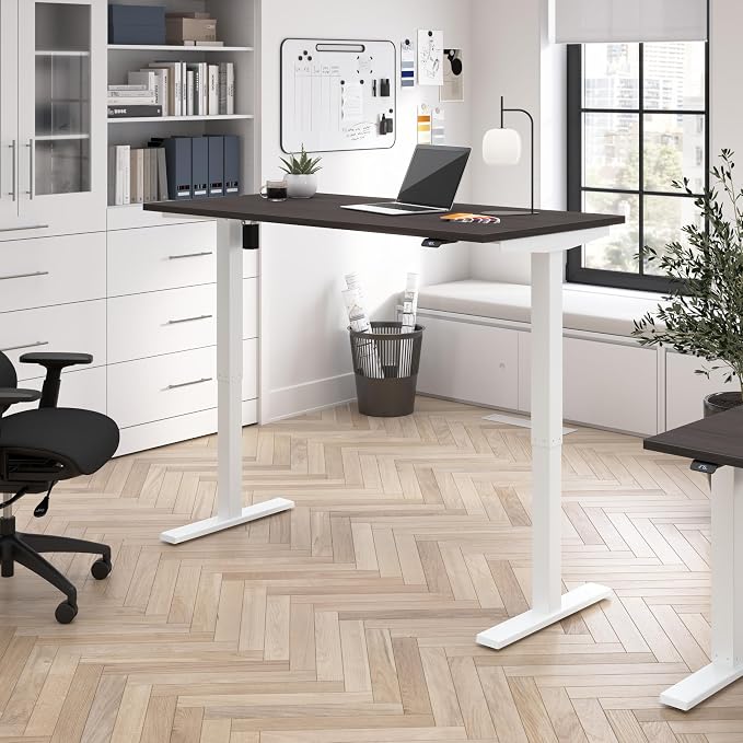 Bush Business Furniture 60-inch Electric Height Adjustable Standing Desk - Image 2