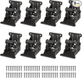 8 Pack Folding Brackets, Self-Lock Hinge by Spiglamm