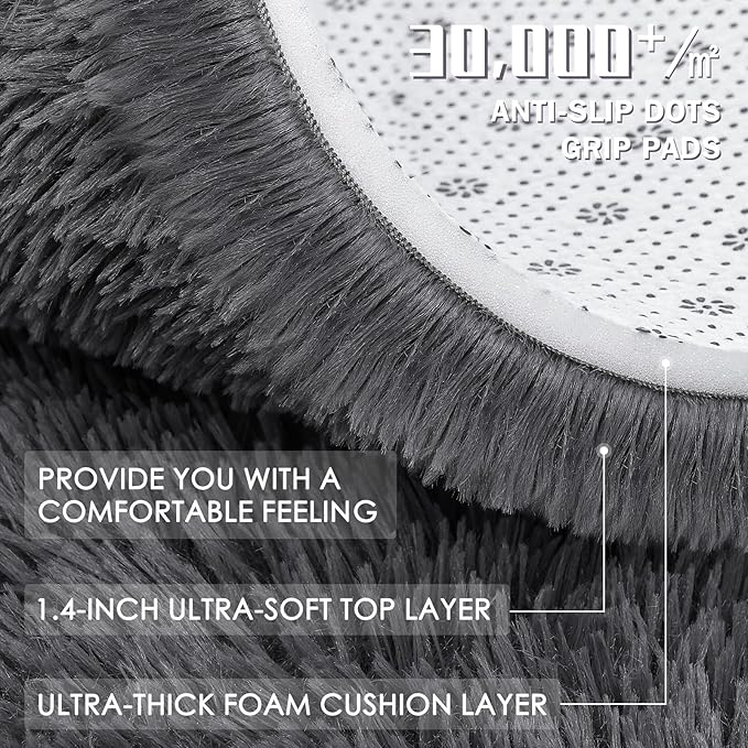 OLANLY 9x12 Machine Washable Large Area Rugs - Image 6