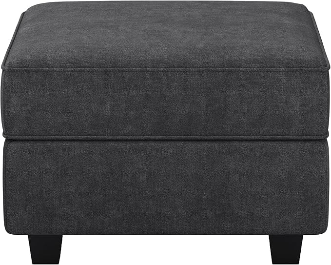Belffin Fabric Modular Sectional Sofa Storage Ottoman Module Couch Side - Image 9
