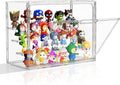 Clear Acrylic Display Case for Collectibles 4 Layer Hobby Figure Display Case by MSHOMELYDIRECT