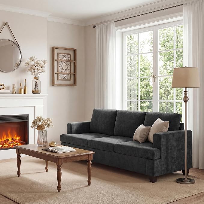 Apicizon 89" 3 Seat Couch for Living Room, Comfy Couch Clound Sofa 3 Seater Sofa - Image 6
