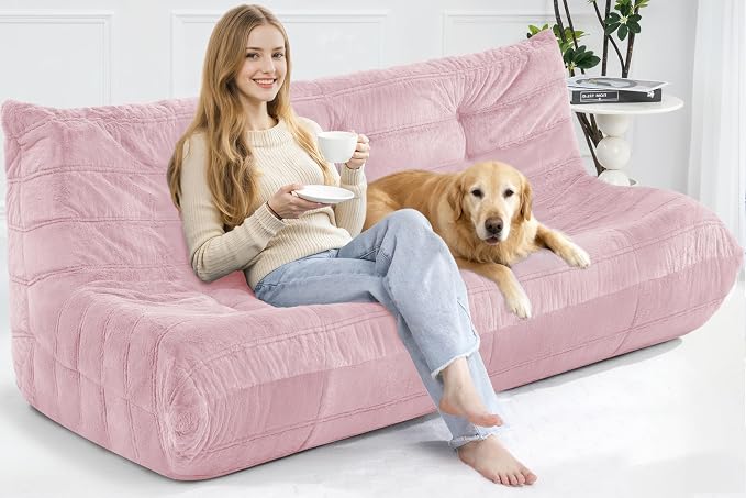 Bean Bag 3-Seater Chair Big Sofa Beanbag Chair - Image 3