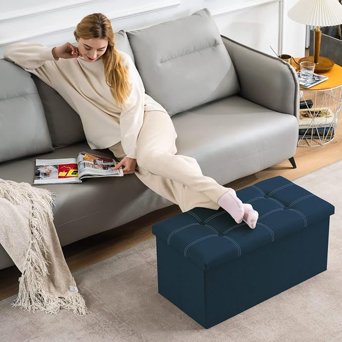 YOUDENOVA 30 Inches Folding Ottoman - Image 5