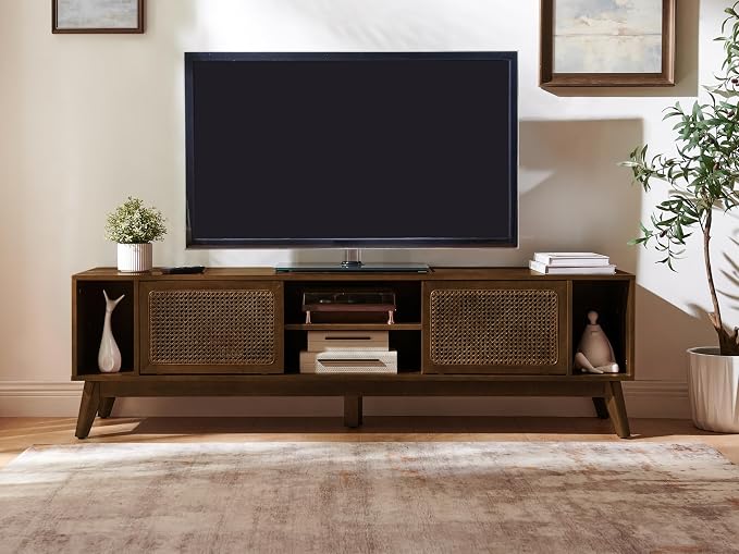 LKTART 68 Inch Mid Century Modern TV Stands by LKTART