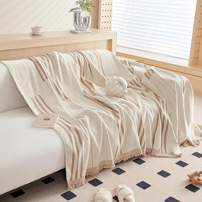 DREAMINGO Couch Cover Reversible Chenille 3 Seat Sofa Covers - Image 2
