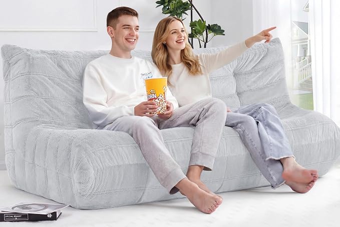 Bean Bag 3-Seater Chair Big Sofa Beanbag Chair - Image 7