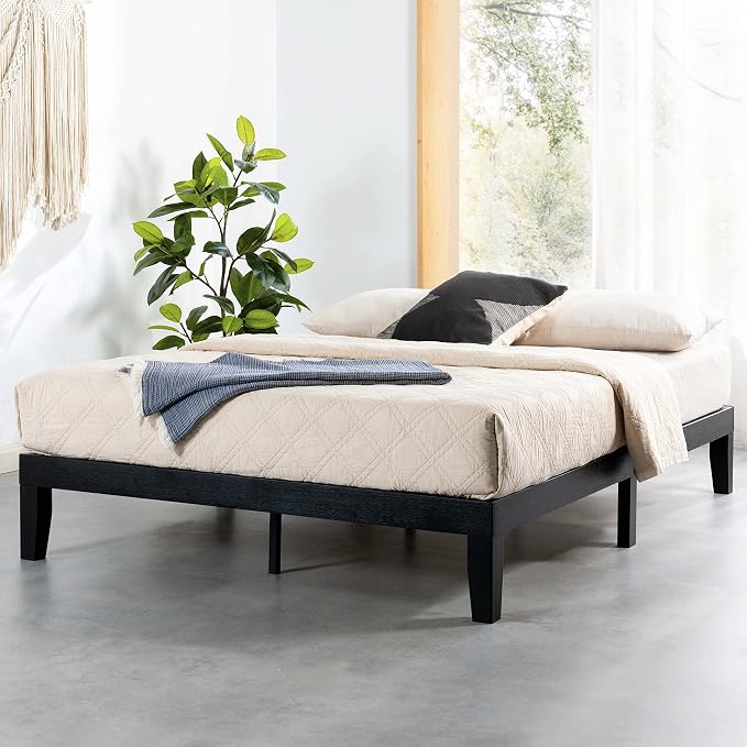 Mellow Naturalista Classic 12 Inch Solid Wood Platform Bed by MELLOW