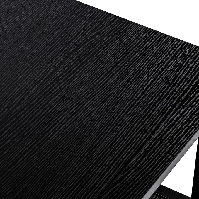 ChooChoo Mission Coffee Table, 40 Black - Image 5