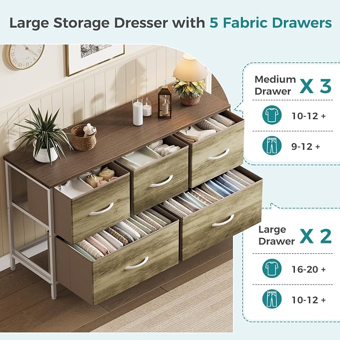 OLIXIS Dresser for Bedroom - Image 4