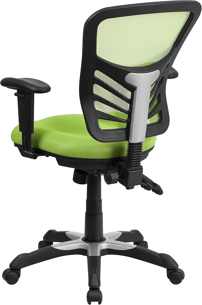 Flash Furniture Nicholas Mid-Back Swivel Office and Gaming Chair, Ergonomic - Image 5