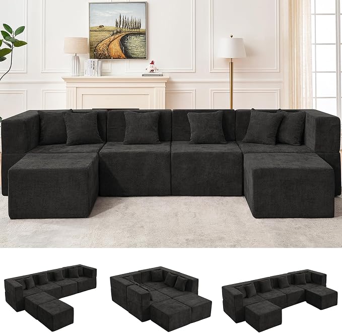 MONVANE Modular Sectional Cloud Couch by MONVANE