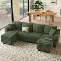 Belffin U Shaped Couch with Reversible Chaises Sectional Couches by Belffin