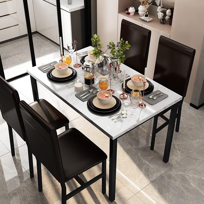 AWQM 5 Piece Dinning Table Sets - Image 3