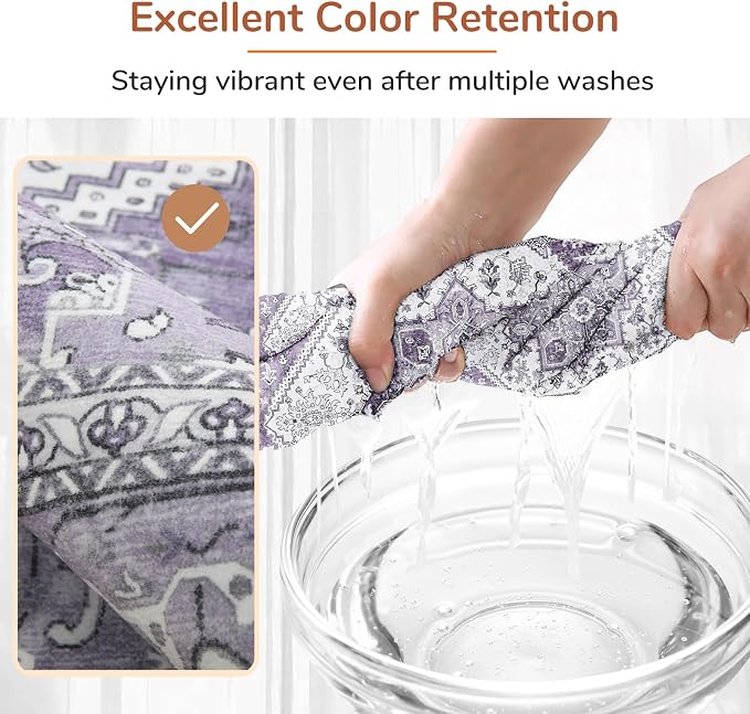 OPPODREAM Soft Area Rugs 3x5, Washable Rugs - Image 6