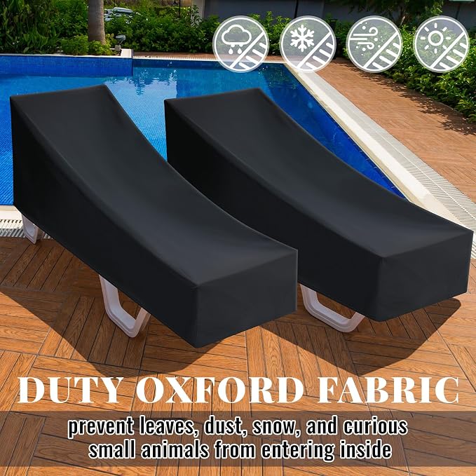 Patelai 2 Set Outdoor Chaise Lounge Cushions - Image 7