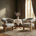 VKNOW Accent Chair Living Room Chairs Set of 2, Modern Upholstered Arm Chair by VKNOW