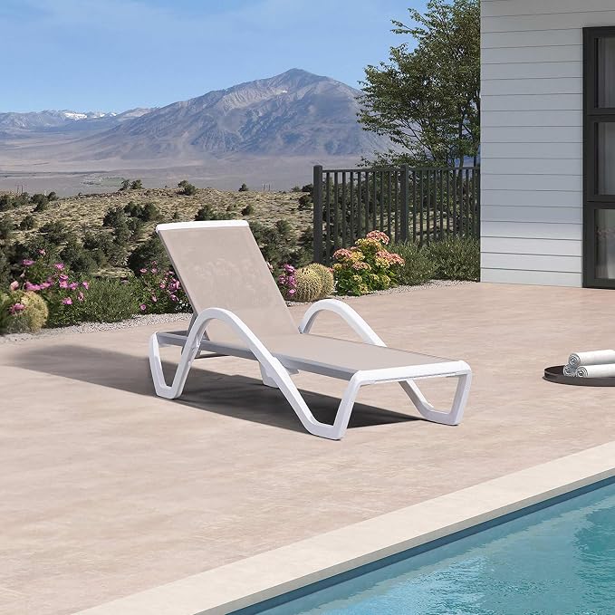PURPLE LEAF Patio Chaise Lounge Chair - Image 9