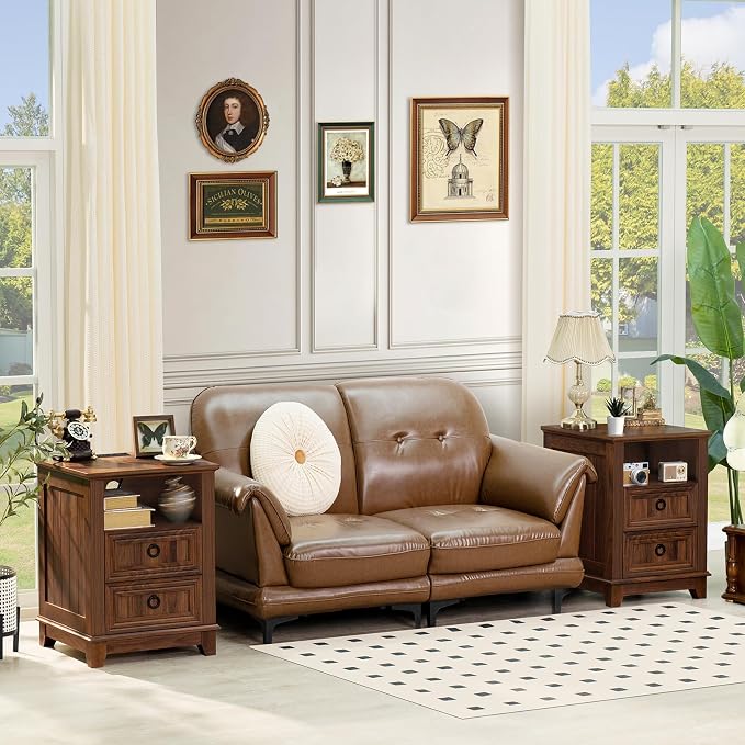 Farmhouse Coffee Table Set of 3, Furniture Set - Image 6