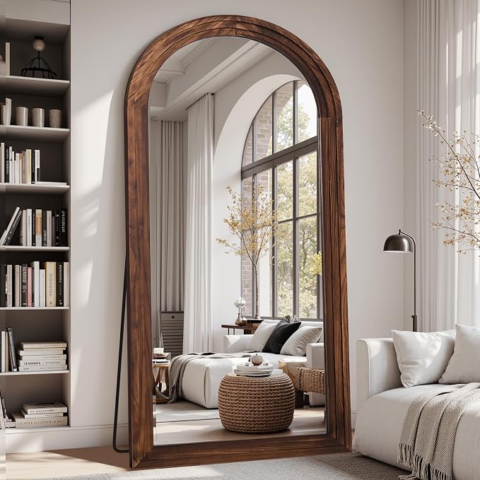 Full Length Mirror, Oversized Stand Up Mirrors Large Wall Mirrors, Wall Mounted - Image 3