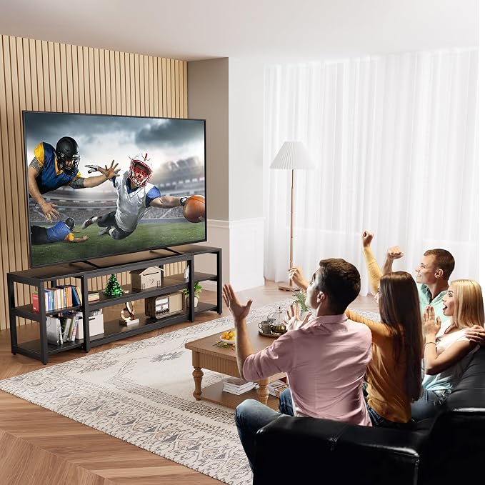 Aquzee 85 inch TV Stand, Entertainment Center - Image 2