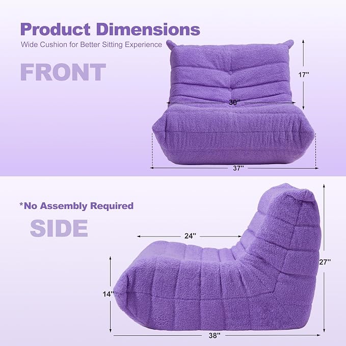 Bean Bag Chair Big Sofa Beanbag Chair - Image 2