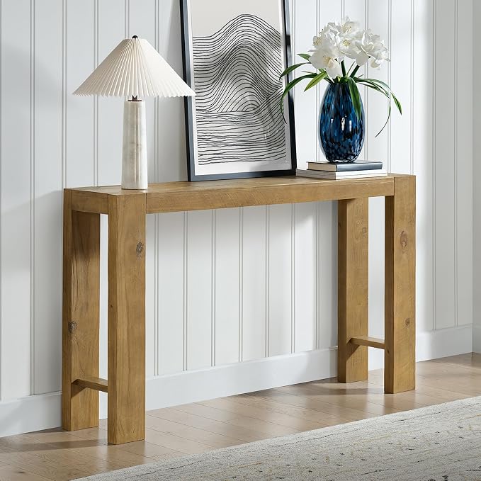 Alaterre Furniture Classic Solid Wood Console Table - Image 4