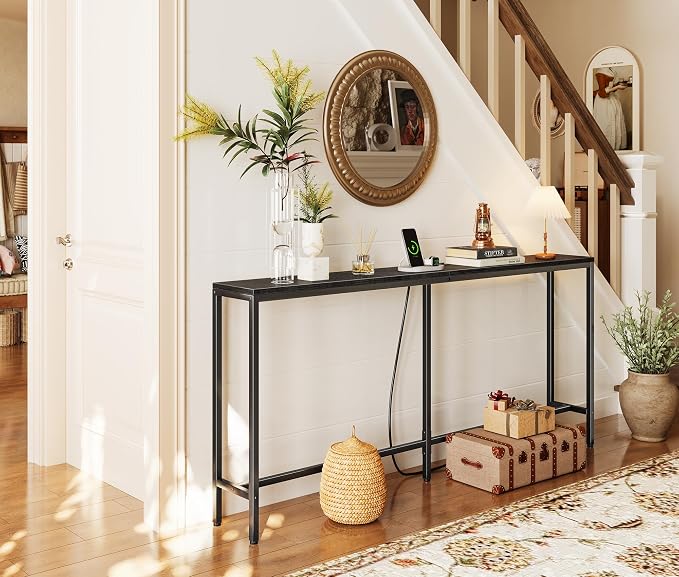SUPERJARE 70 Inch Console Table - Image 2