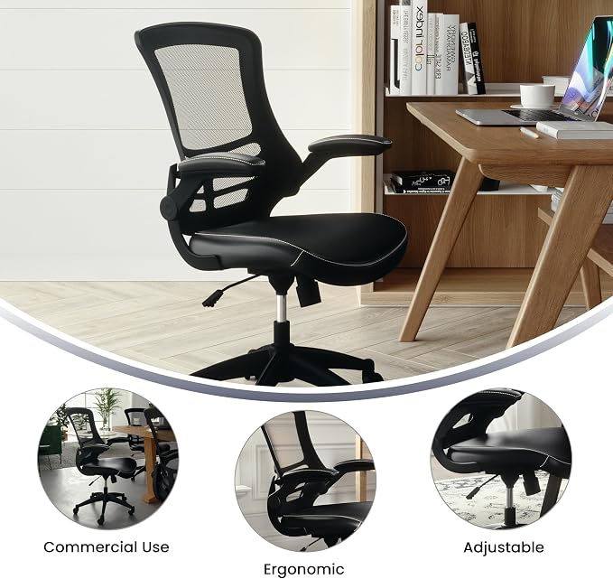 Flash Furniture Kelista Mid-Back Swivel Office Chair - Image 5