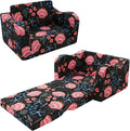 MeMoreCool Folding Kids Couch – 2-in-1 Toddler Sofa Bed, Lounge Chair by MeMoreCool