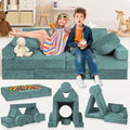 Lunix LX15 14pcs Modular Kids Play Couch, Design-Patent Child Sectional Sofa by Lunix