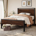 SHA CERLIN 14 Inch Twin Size Metal Platform Bed Frame by SHACERLIN
