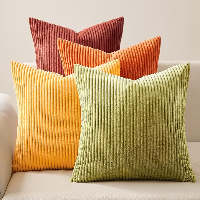 Topfinel Throw Pillow Cover 4pc Set by Topfinel