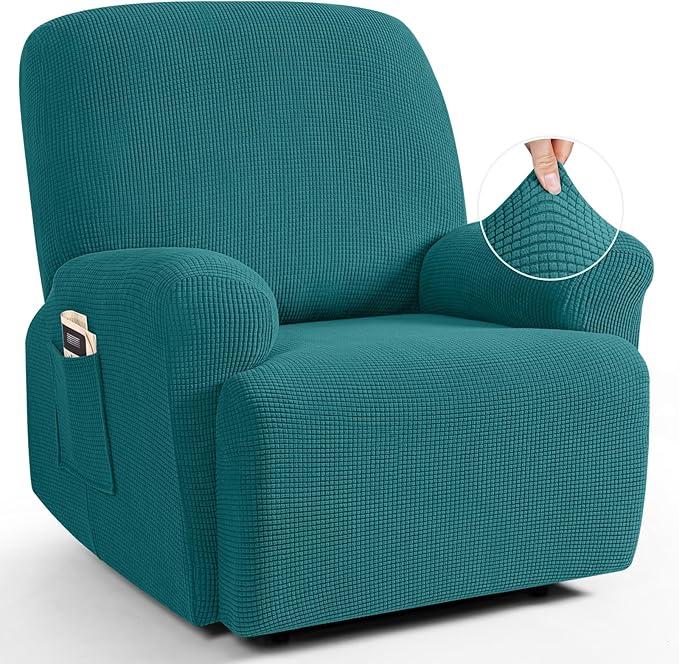 TAOCOCO Oversized Recliner Chair Covers, 1 Seater Streach Recliner Covers Soft by TAOCOCO