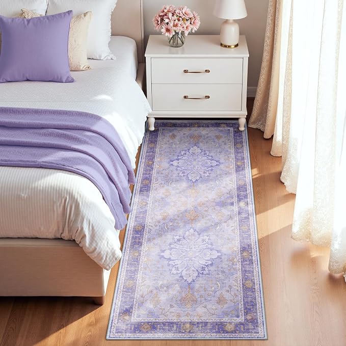 RELEANY Area Rugs 2'x5' Runner Rug Non Slip Washable - Image 3