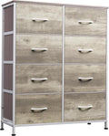 WLIVE Fabric Dresser for Bedroom, Tall Dresser by WLIVE