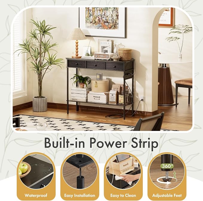 38" Entryway Table Console Table - Image 8