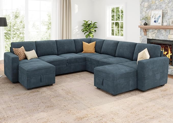 HONBAY Modular Sectional Sleeper Sofa - Image 4