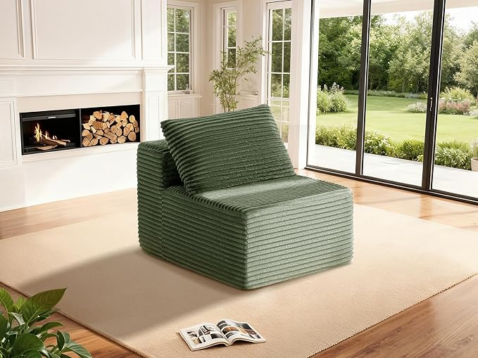 30" Cloud Sectional Couch Single Seat by VYUXWO