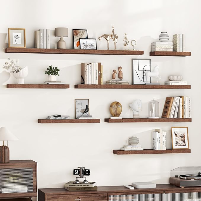 Fun Memories Floating Shelves for Wall, 24 Inch Floating Shelf for Home Decor - Image 6