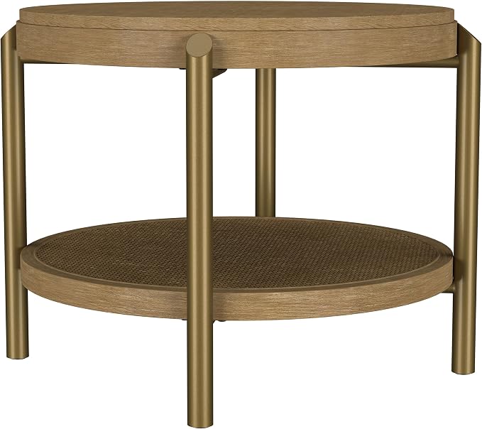 Coaster Home Furnishings Arini 2-piece Round Coffee and End Table Set Sand Wash - Image 4