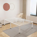 ROIL 14 Inch White Twin XL Bed Frame by ROIL