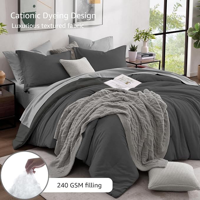 Monbix California King Comforter Set - Image 3