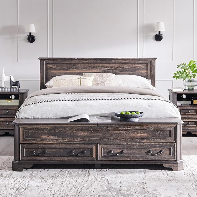 T4TREAM Farmhouse Queen Bed - Image 3