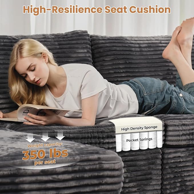 ovios 32.7 inches Armrest Seat Module - Image 5