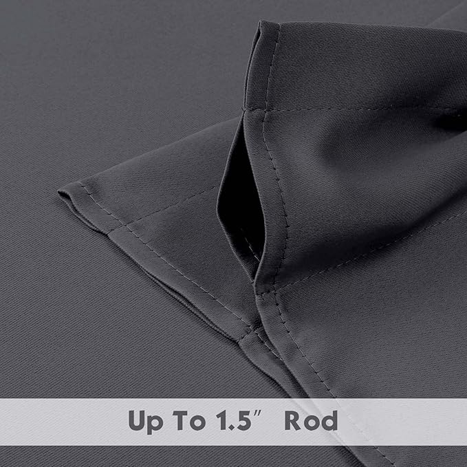 Chyhomenyc Charcoal Grey Valances - Image 6