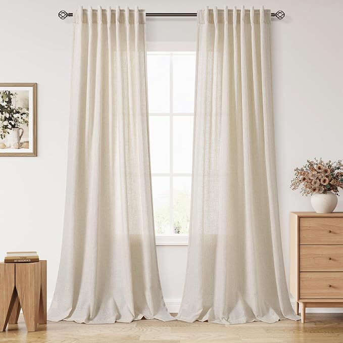 Nanspring 108 Inch Long Curtains by Nanspring
