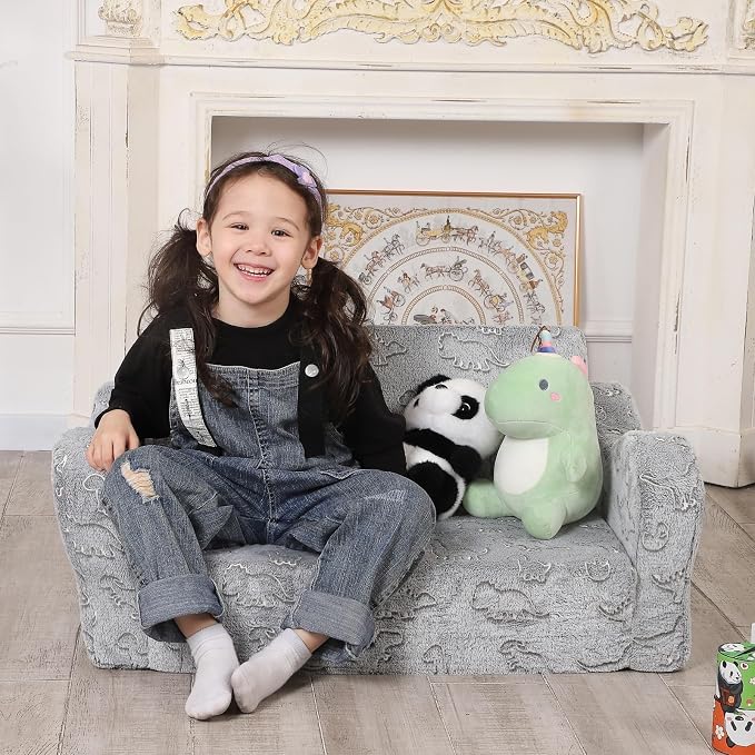 MOMCAYWEX Kids Sofa, 2-in-1 Flip-Out Foam Couch - Image 6